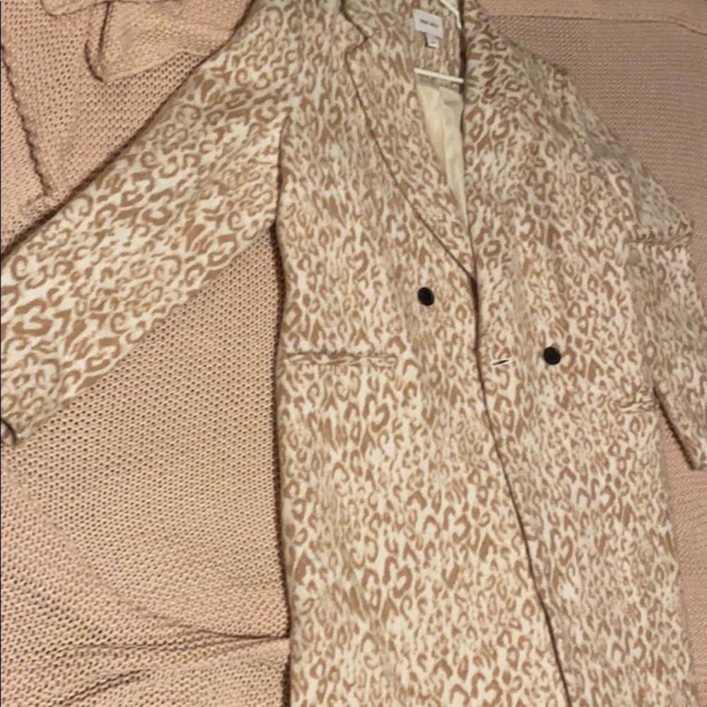 Nine west cheetah coat